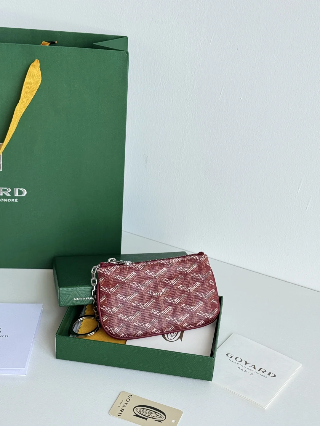 Goyard 3306 Mini Senate Nano Key Bag Coin Purse