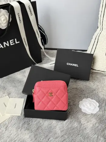AP2061 Cowhide Fragrant Granny Wallet Replica Chanel wallets