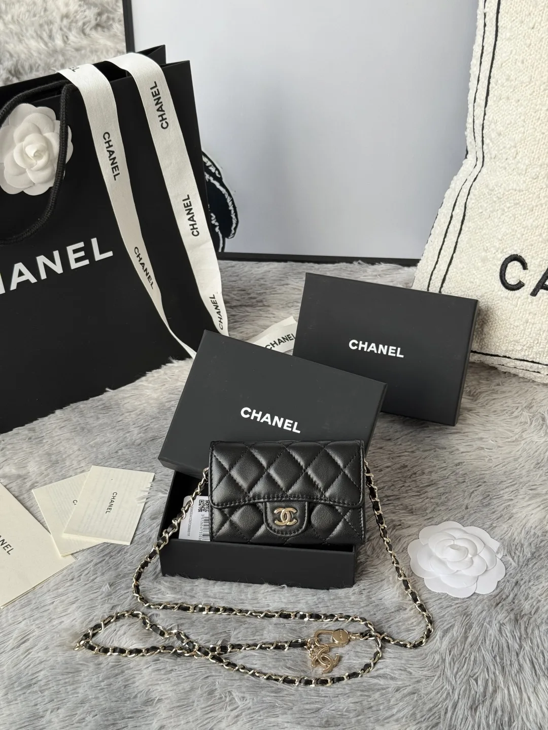 Chanel A81081 New Waist Bag Crossbody Coin Purse Chanel A81081 New Waist Bag Crossbody Coin Purse
