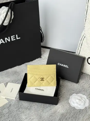 AP4472 2025 calfskin card holder Replica Chanel wallets