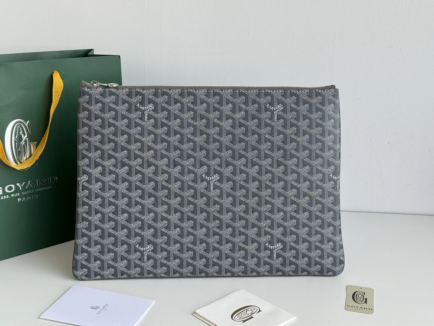 Goyard 1061 MGM Clutch Document Holder Goyard 1061 MGM Clutch Document Holder