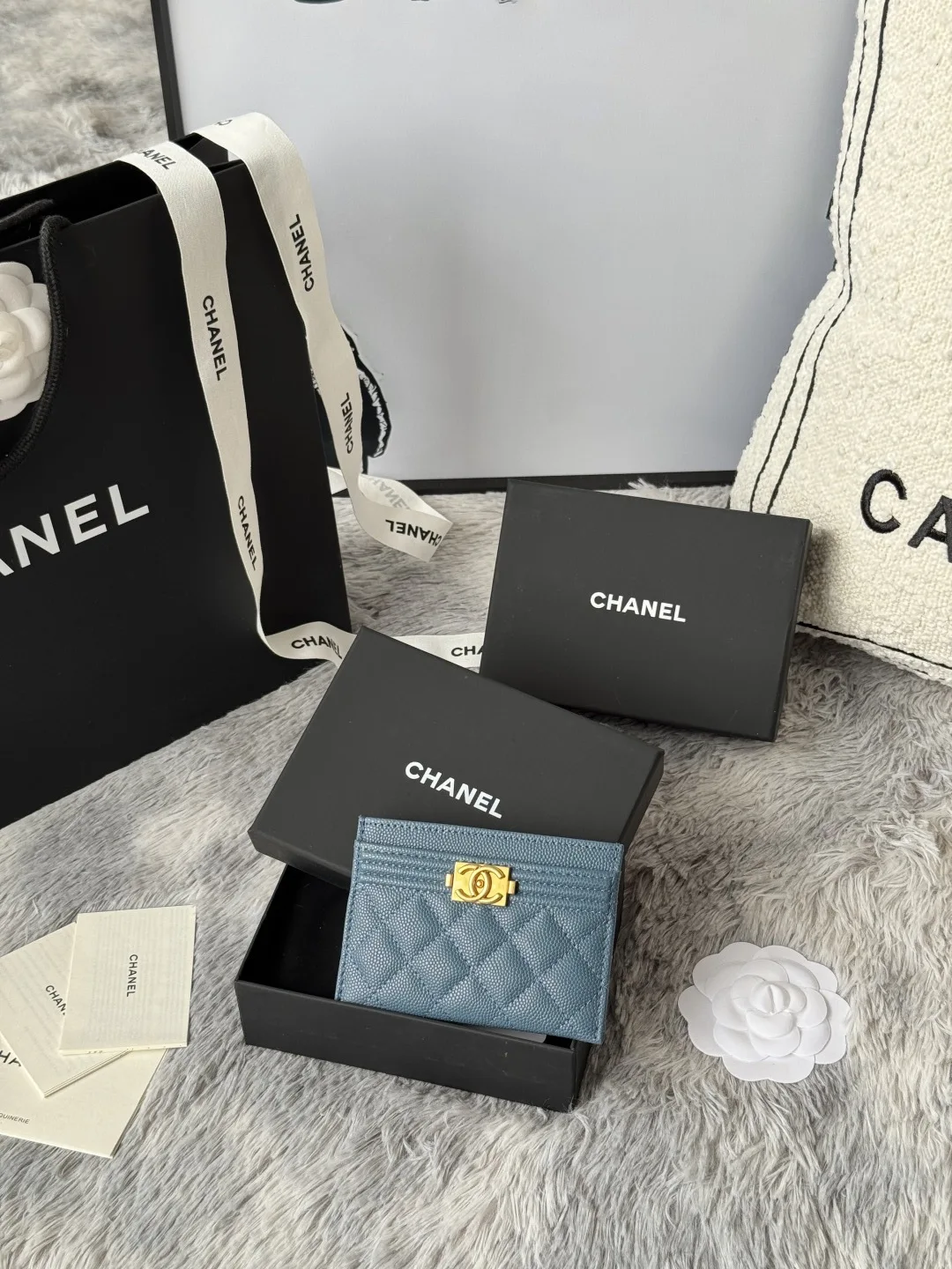 Chanel 84431 New Le Boy Cardholder Chanel 84431 New Le Boy Cardholder