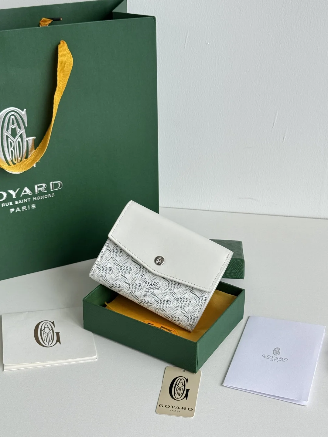 Goyard 3319 Saint-Gabriel Envelope Trifold Wallet