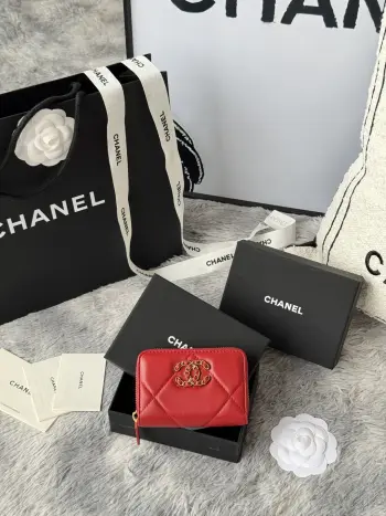 AP0949 Diamond Quilted Small Zip Coin Purse Replica Chanel wallets