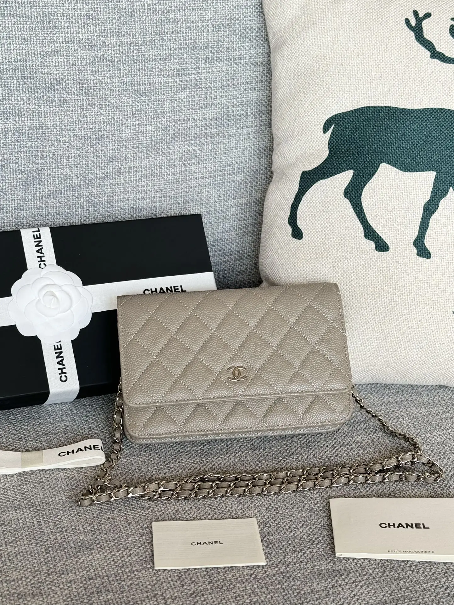 Chanel AP0250 textured crossbody bag