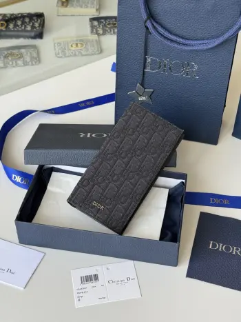 2OBBC002YSE_H05E Vertical Long Wallet Replica Dior wallets
