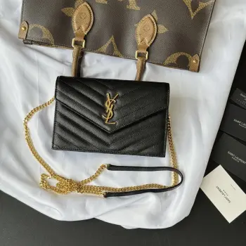 393953 WOC Small Envelope Bag Replica SAINT LAURENT womens bags