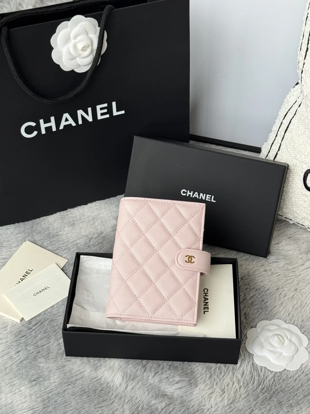 Chanel AP3196 Passport Holder Multifunctional Passport Wallet