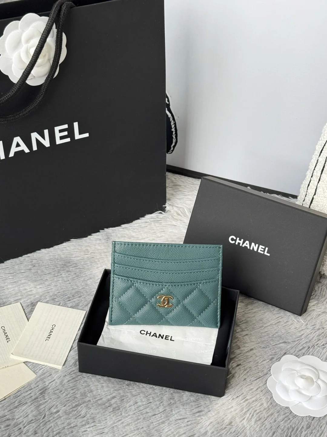 Chanel AP4472 2025 Cowhide Card Holder