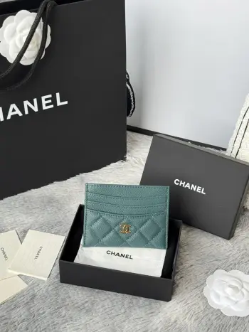 AP4472 2025 Cowhide Card Holder Replica Chanel wallets