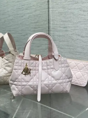 Sweet Pink Toujours Series Small Handbag Replica Dior womens bags