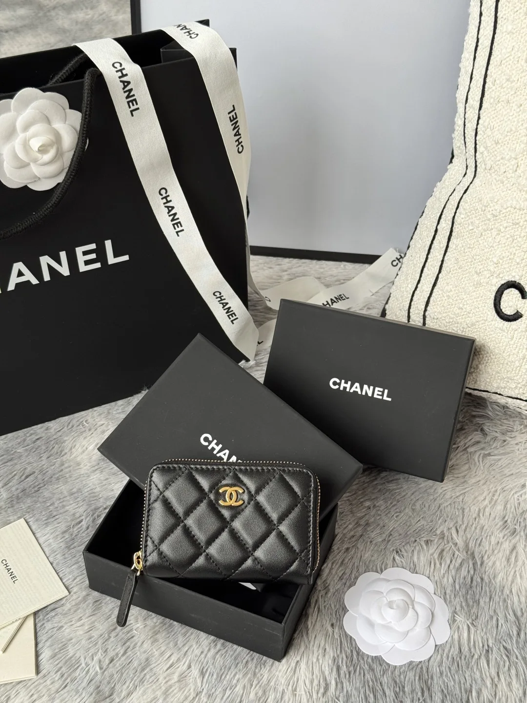 Chanel AP0216 Zipper Coin Purse