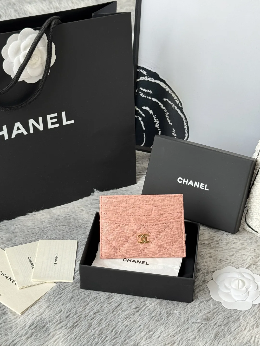 Chanel AP4472 2025 New Season Lambskin Cardholder Chanel AP4472 2025 New Season Lambskin Cardholder