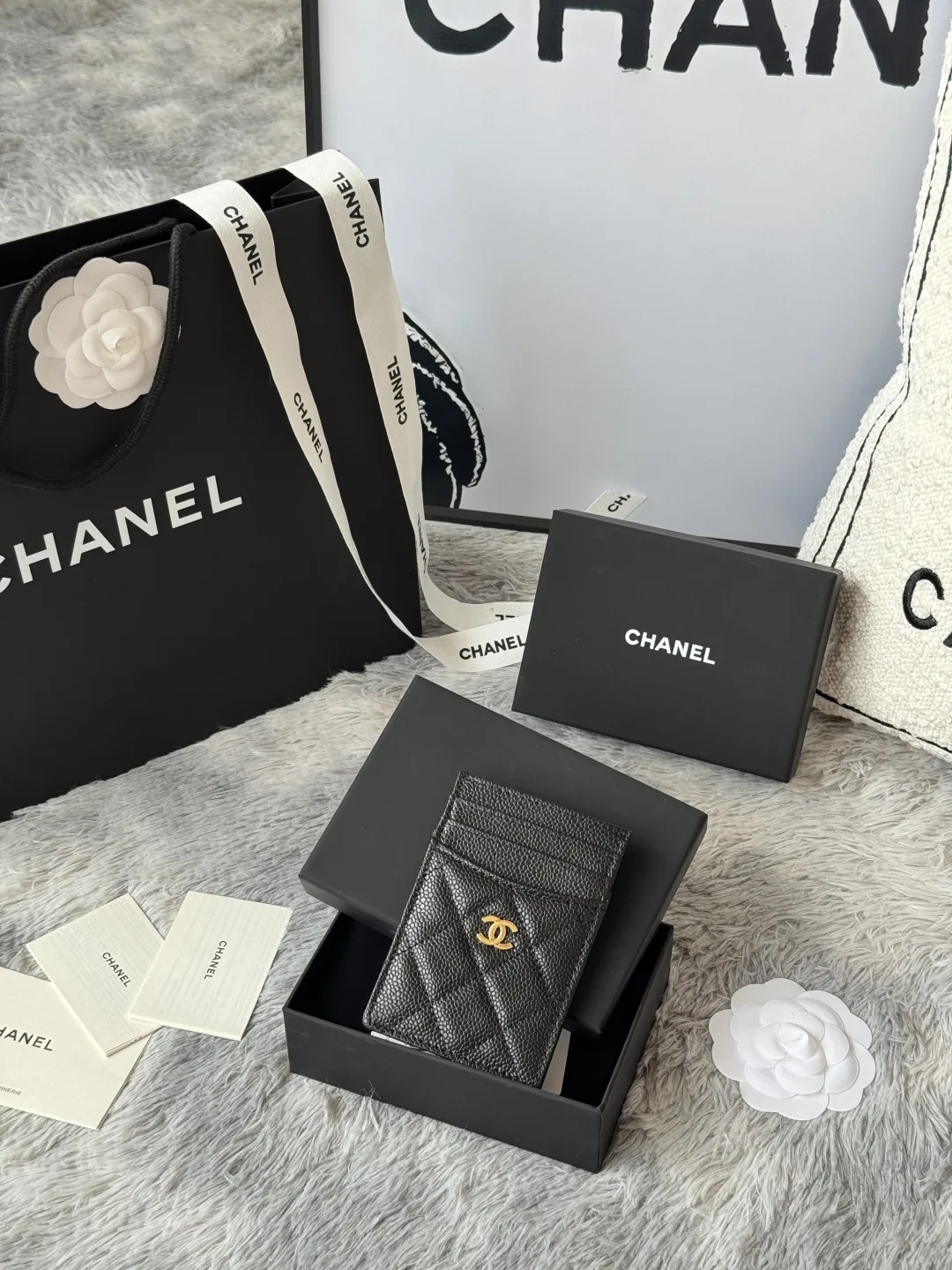 Chanel AP0223 Ultra Mini Lambskin Cardholder