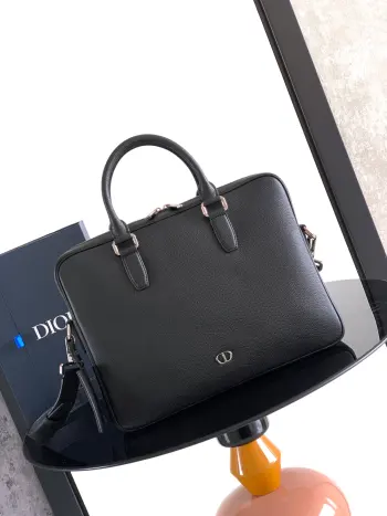 CD Icon Winter 2025 Collection Men s Briefcase Replica Dior mens bags