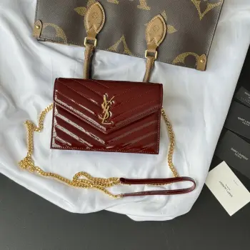 393953 WOC Small Envelope Bag Replica SAINT LAURENT womens bags