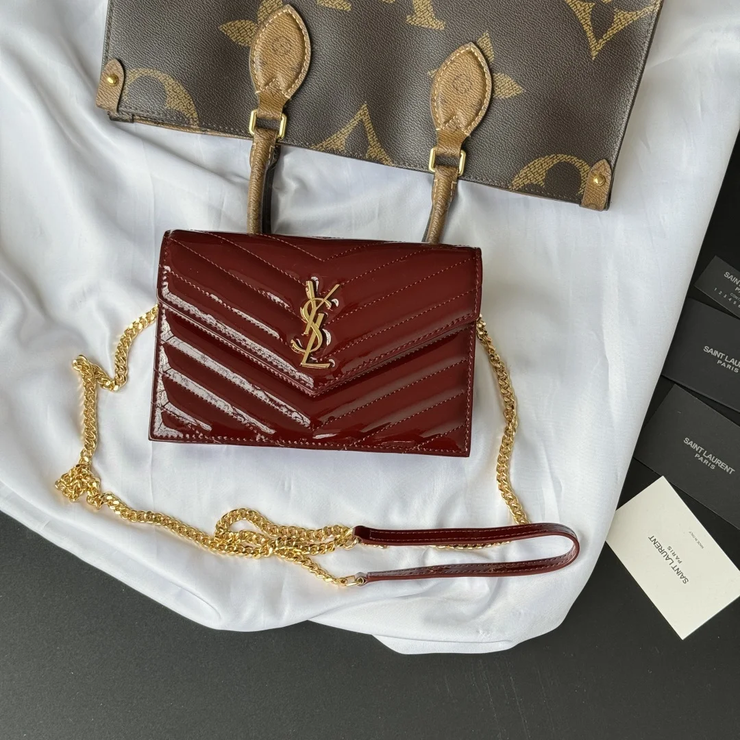 SAINT LAURENT 393953 WOC Small Envelope Bag SAINT LAURENT 393953 WOC Small Envelope Bag