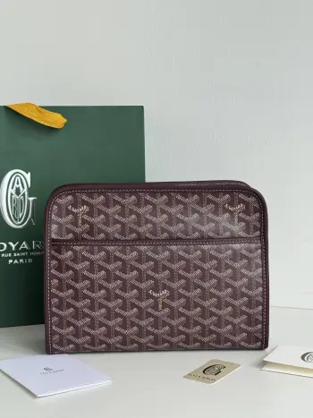 020802 Jouvence Toiletry Bag Clutch Replica Goyard clutches