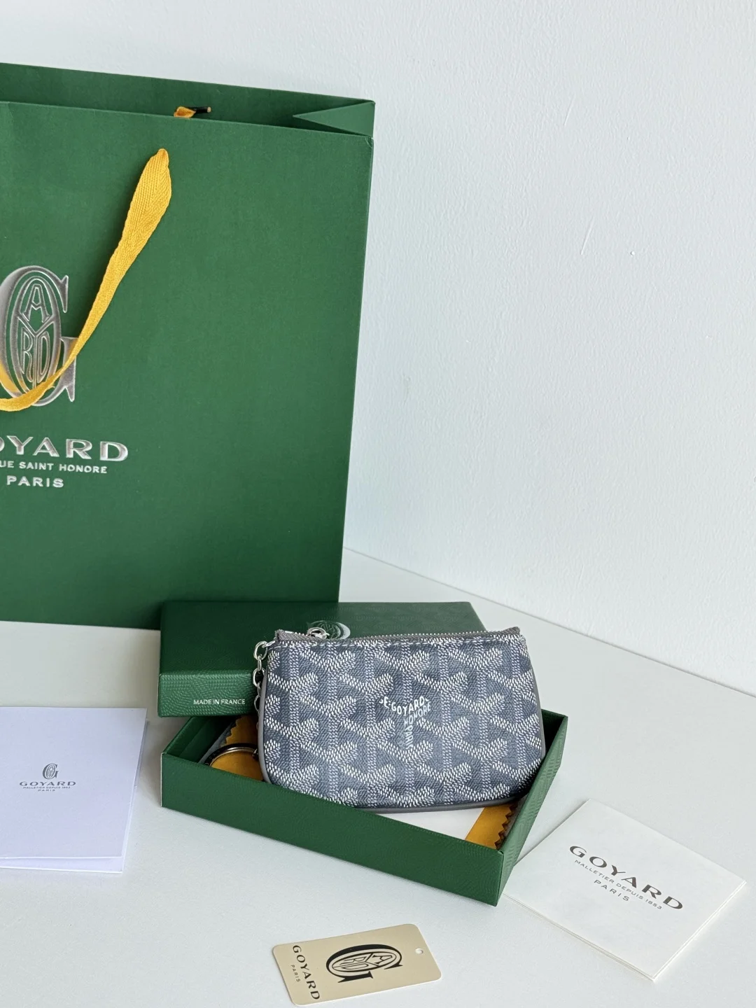 Goyard 3306 mini Senat Nano Key Pouch Coin Purse