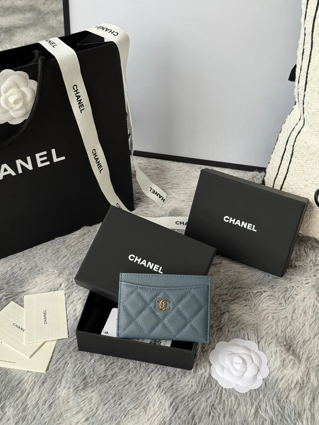Chanel AP0213 CF Card Holder, Chip-Style Card Case