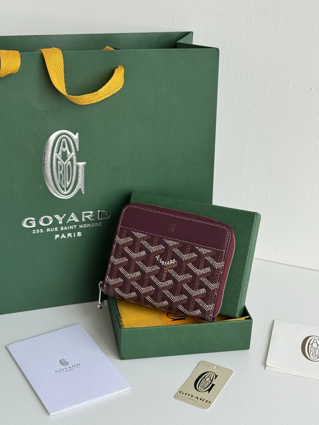 Goyard 3305 MATIGNON MINI Zipper Coin Purse