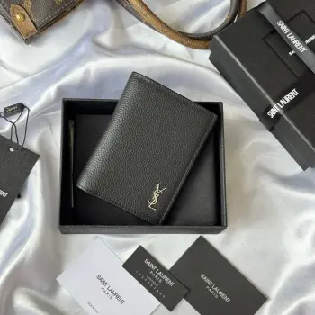 668736 2025 Fall Winter New Arrival Bi-fold Wallet Replica SAINT LAURENT wallets
