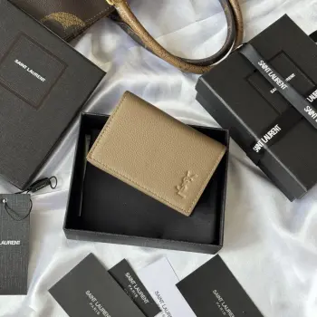 693492 New Autumn Winter 2025 Collection Card Holder Wallet Replica SAINT LAURENT wallets