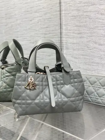 Gray Toujours Small Handbag Replica Dior womens bags