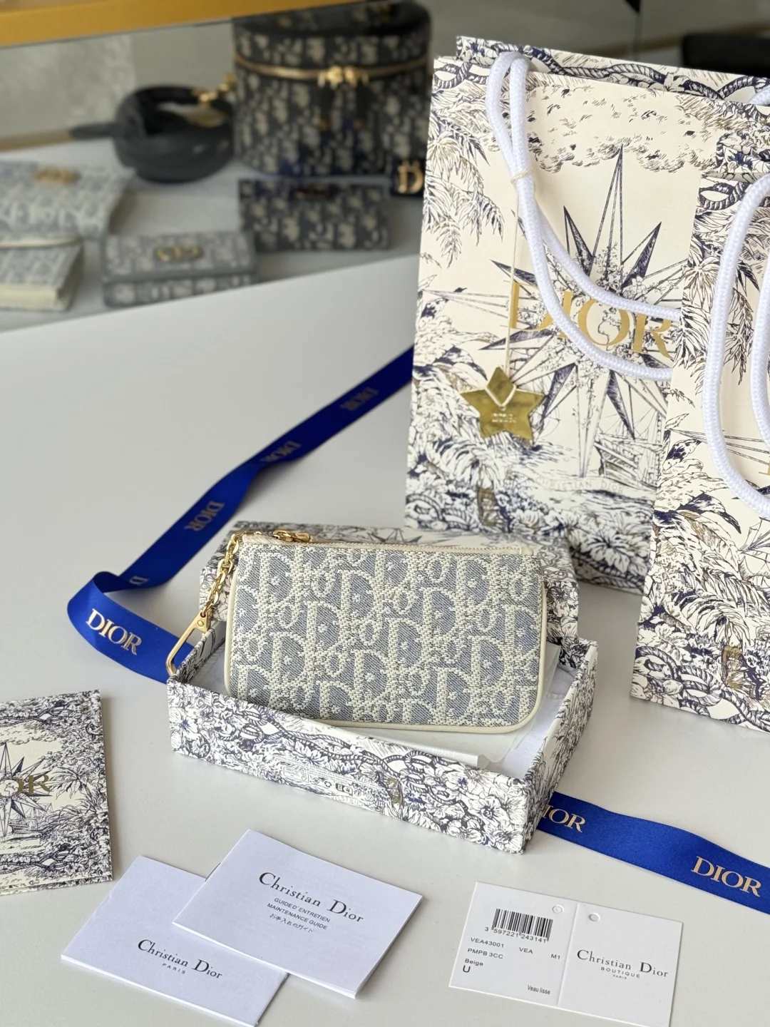 Dior S2177UWHC_M30G Spring Summer 2024 Coin Purse Key Holder Dior S2177UWHC_M30G Spring Summer 2024 Coin Purse Key Holder