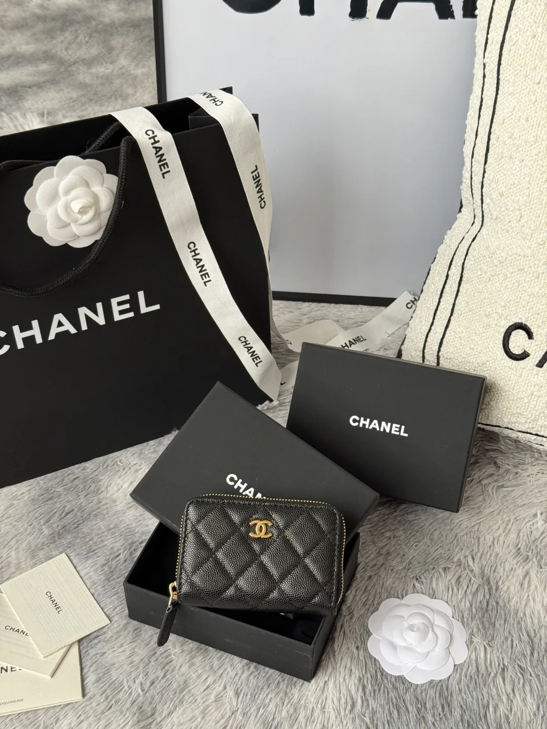 Chanel AP0216 Zipper Coin Purse