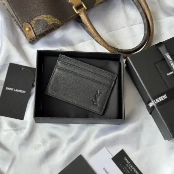 687098 2025 Autumn Winter New Arrival Card Holder Replica SAINT LAURENT wallets