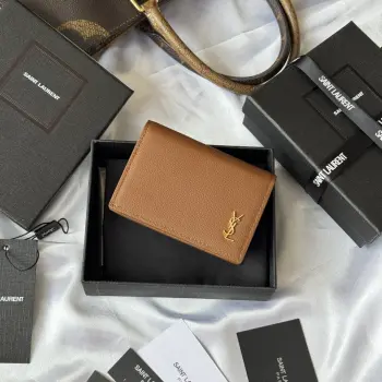 693492 New Autumn Winter 2025 Collection Card Holder Wallet Replica SAINT LAURENT wallets