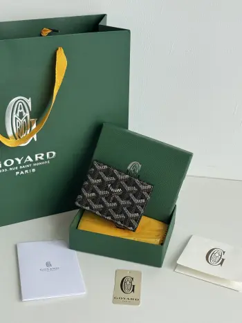 3311 Insert Victoire Check Card Holder Card Case Replica Goyard wallets