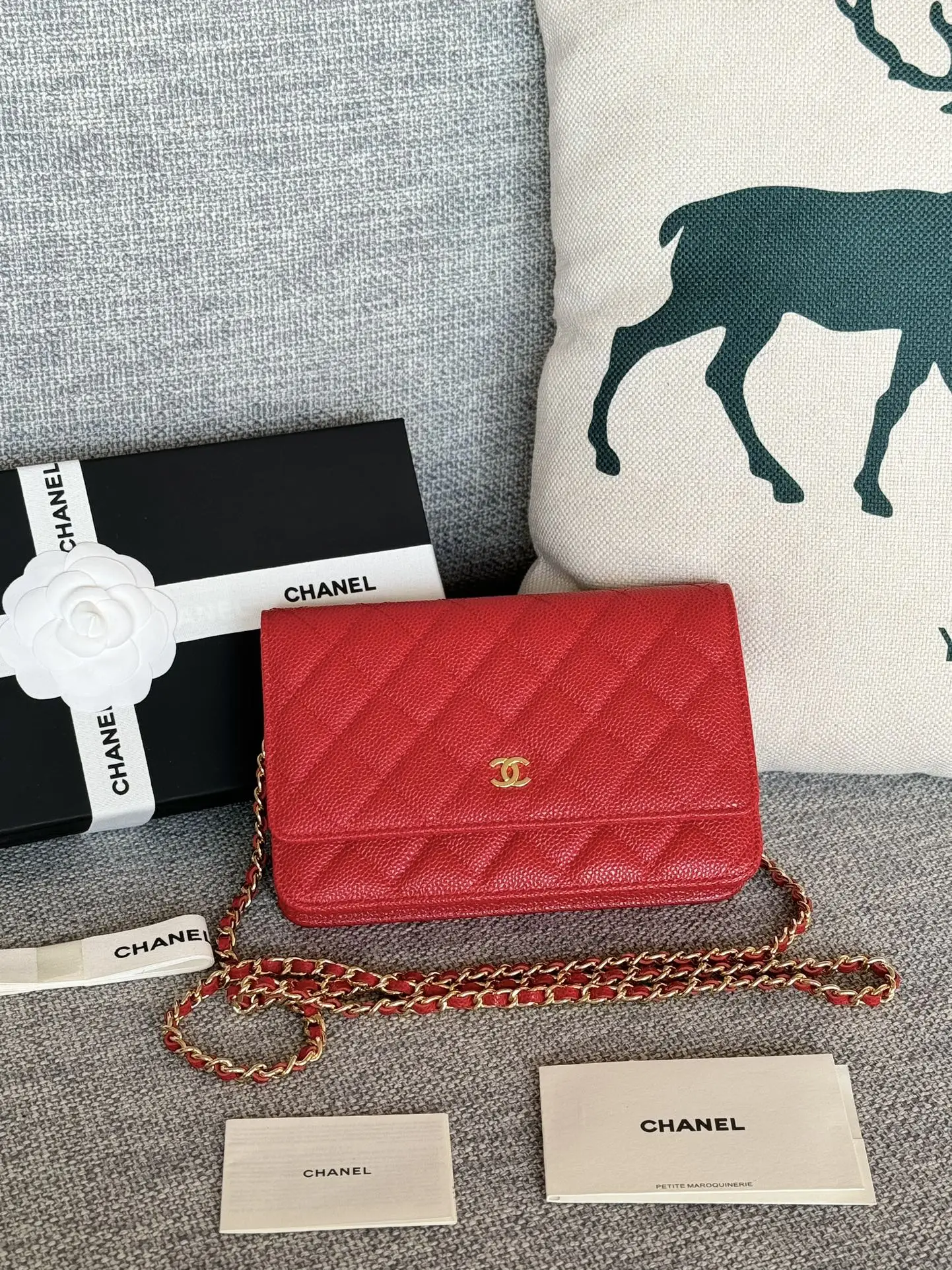 Chanel AP0250 Coarse Grain Women s Crossbody Bag