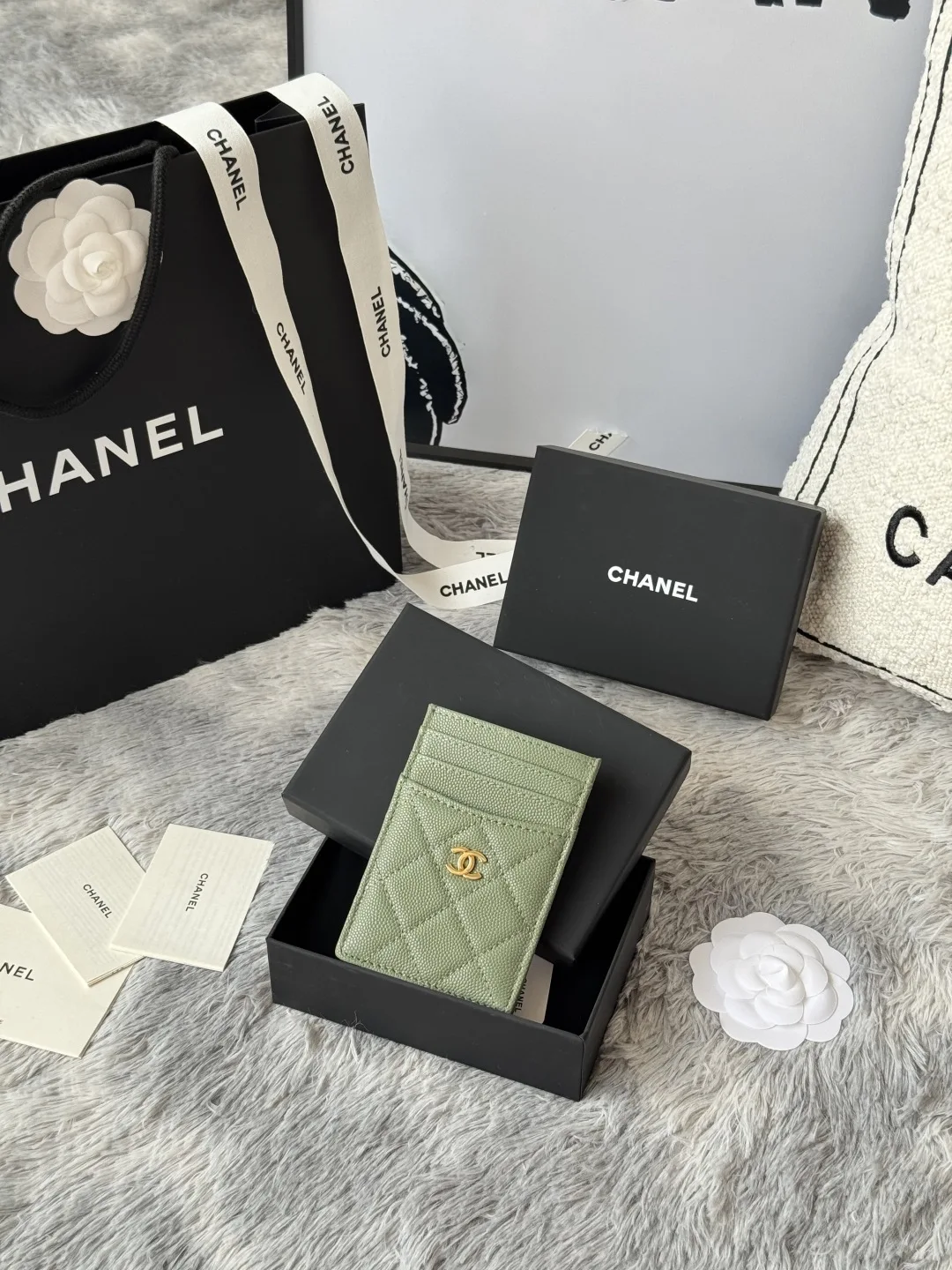 Chanel AP0223 Ultra Mini Lambskin Cardholder