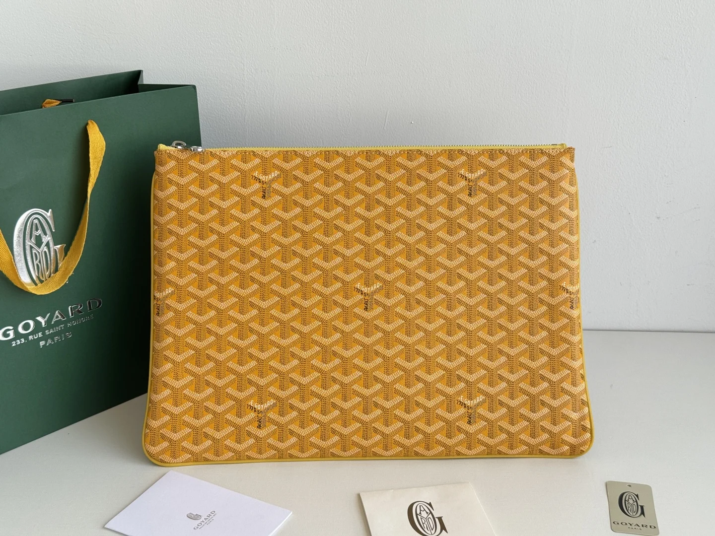 Goyard 1061 MGM Clutch Bag Document Holder