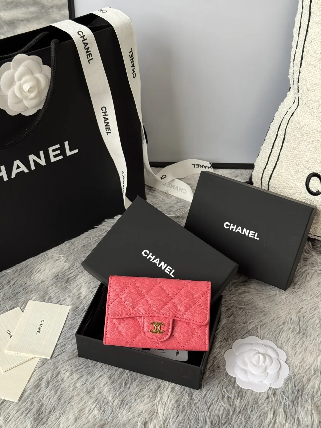 Chanel AP0214 Ball, Caviar, Large Ball Grain, CF Card Holder Chanel AP0214 Ball, Caviar, Large Ball Grain, CF Card Holder
