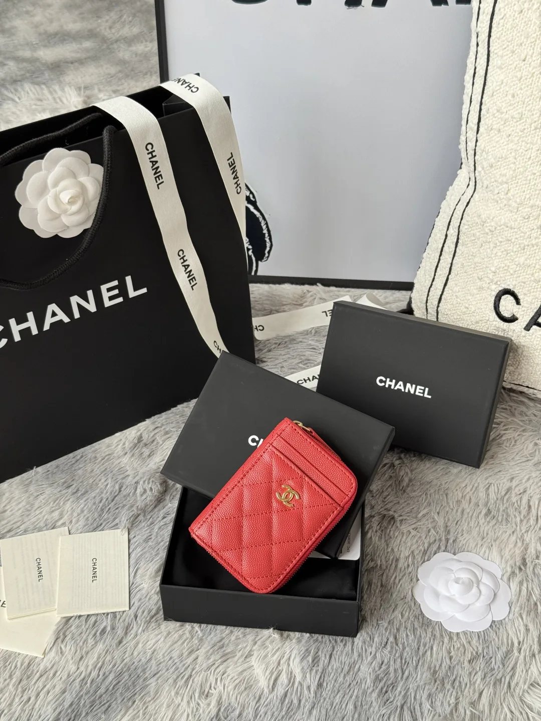 Chanel AP1650 Small Zip Pouch Laka Pouch
