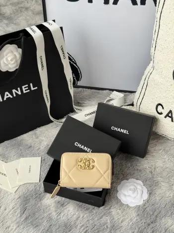 AP0949 Diamond Quilted Small Zip Coin Purse Replica Chanel wallets