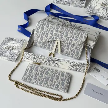 S5614CTZQ-M928-TU SaddleWoc Chain Bag Replica Dior wallets