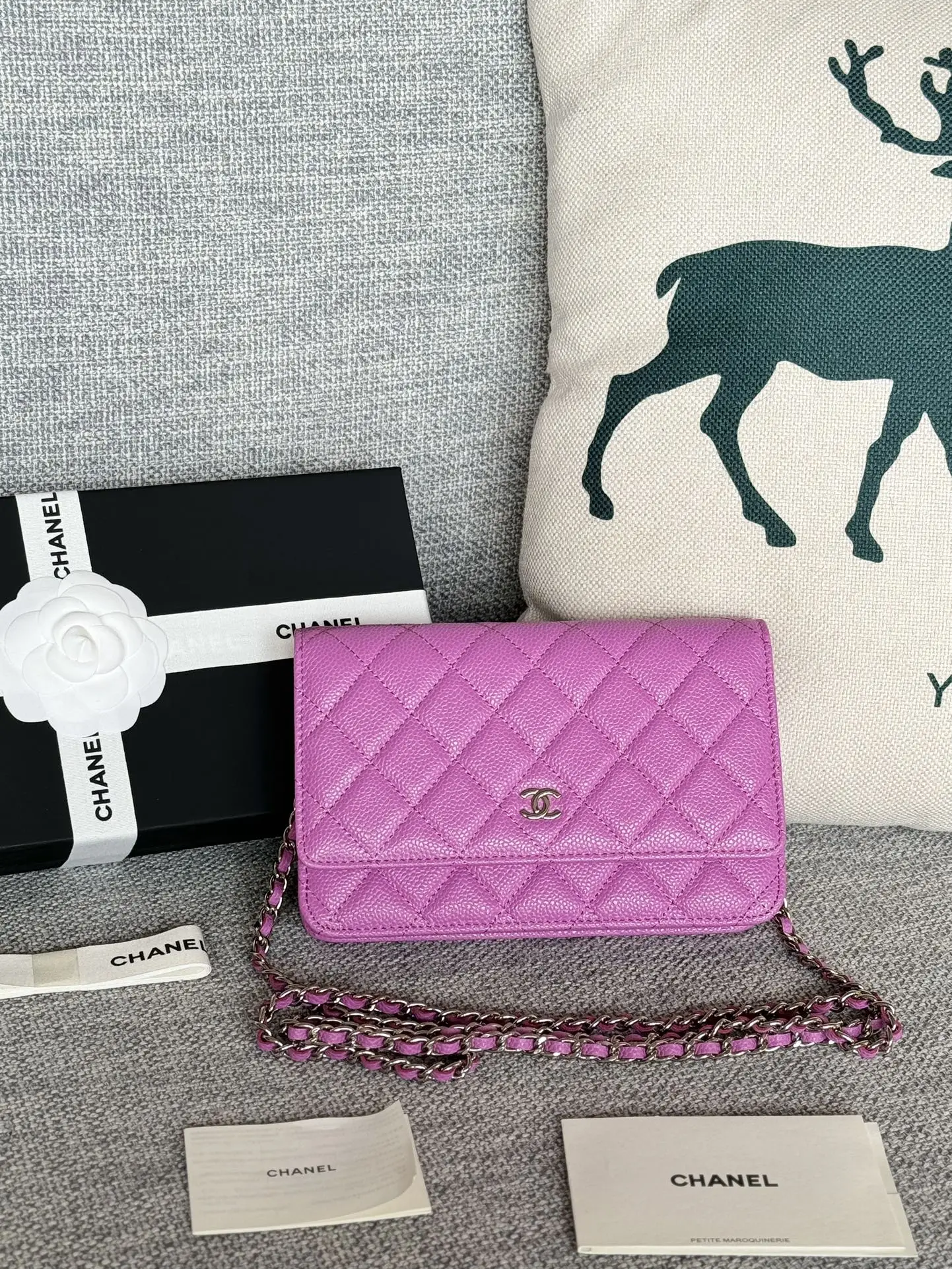 Chanel AP0250 textured crossbody bag