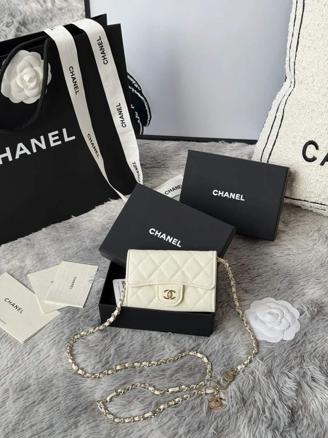 Chanel A81081 New Waist Bag Crossbody Coin Purse Chanel A81081 New Waist Bag Crossbody Coin Purse