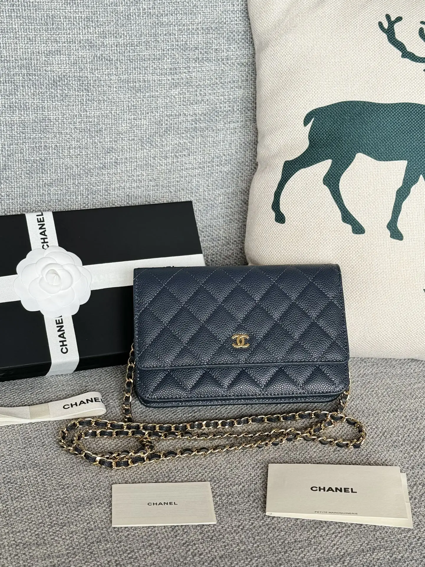 Chanel AP0250 textured crossbody bag