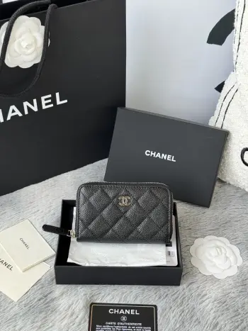3686 Medium Oversized Zipper Pouch Replica Chanel wallets