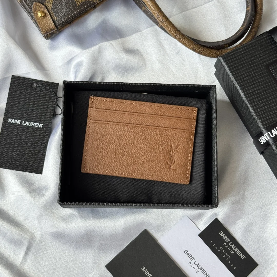 SAINT LAURENT 687098 2025 Autumn Winter New Product Card Holder