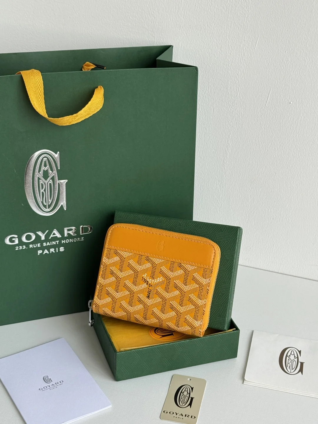 Goyard 3305 MATIGNON MINI ZIP CARD HOLDER