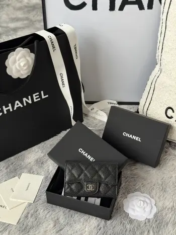 AP0214 Ball, Caviar, Large Ball Grain, CF Cardholder Replica Chanel wallets