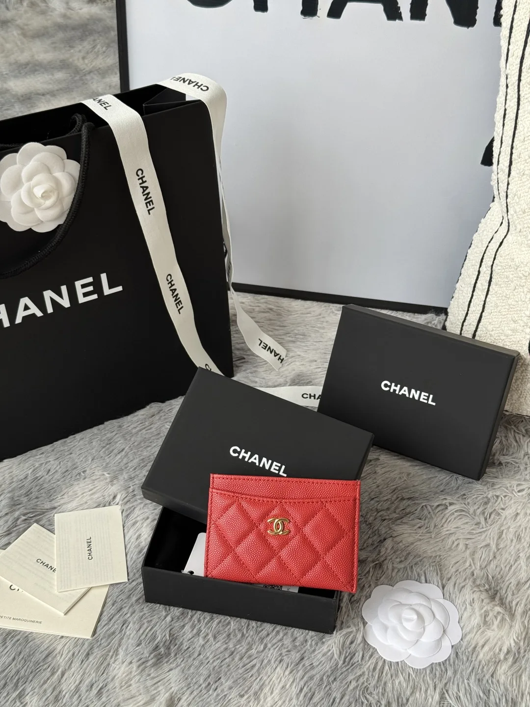 Chanel AP0213 CF Card Holder, Chip-Style Card Case