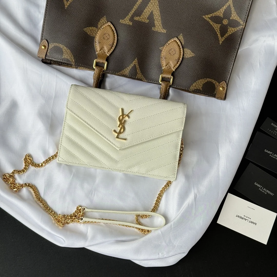 SAINT LAURENT 393953 WOC Small Envelope Bag SAINT LAURENT 393953 WOC Small Envelope Bag