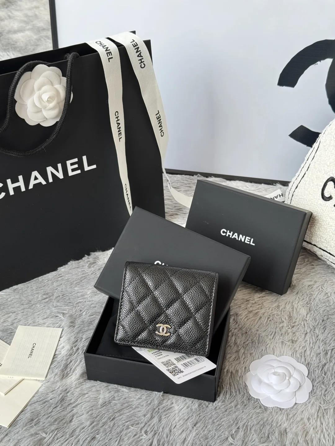 Chanel A84028 Folded Short Wallet